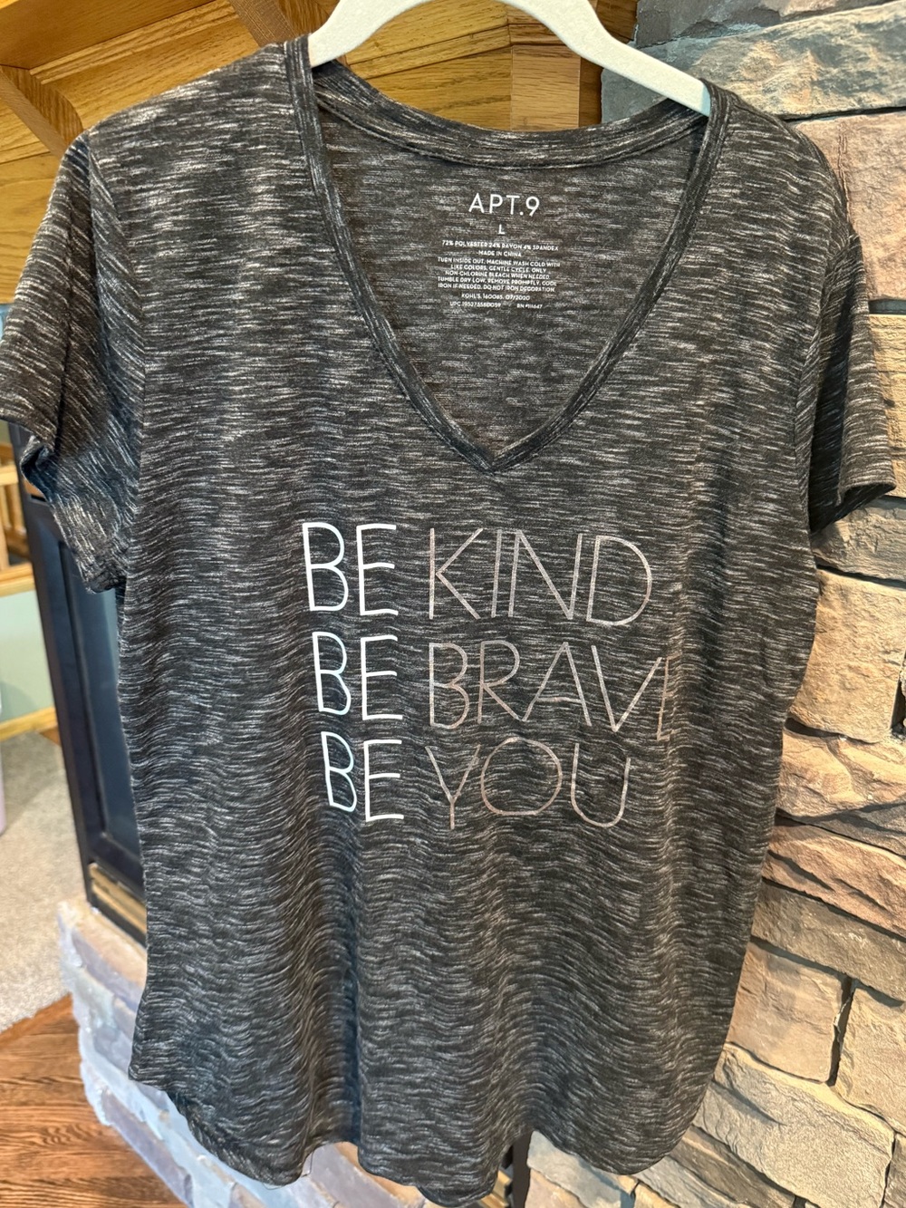 APT. 9 Be Kind Be Brave Be You Graphic Tee | Women’s Large